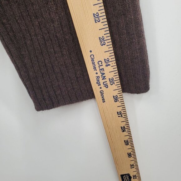 Facade Pattern Tasmania Wool Cashmere Sweater Medium/Large Womens NWT Brown - Picture 12 of 15